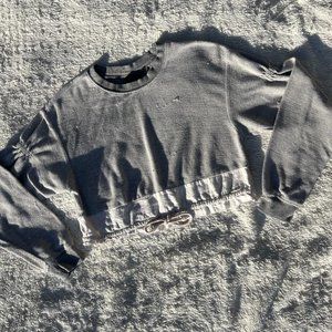 Urban Outfitters Grey Crop Sweater